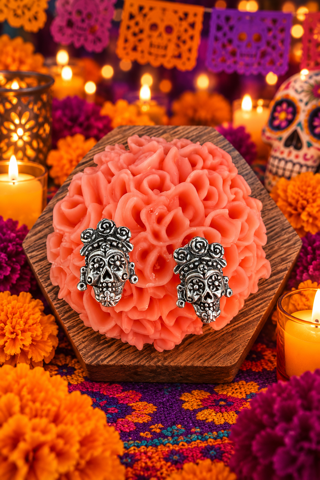 Rosita La Catrina Stud Earrings