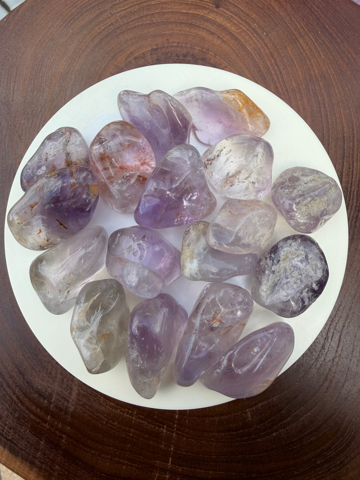Tumbled Small Bolivian Amethyst Crystal