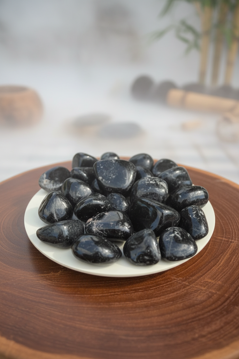 Tumbled Black Tourmaline