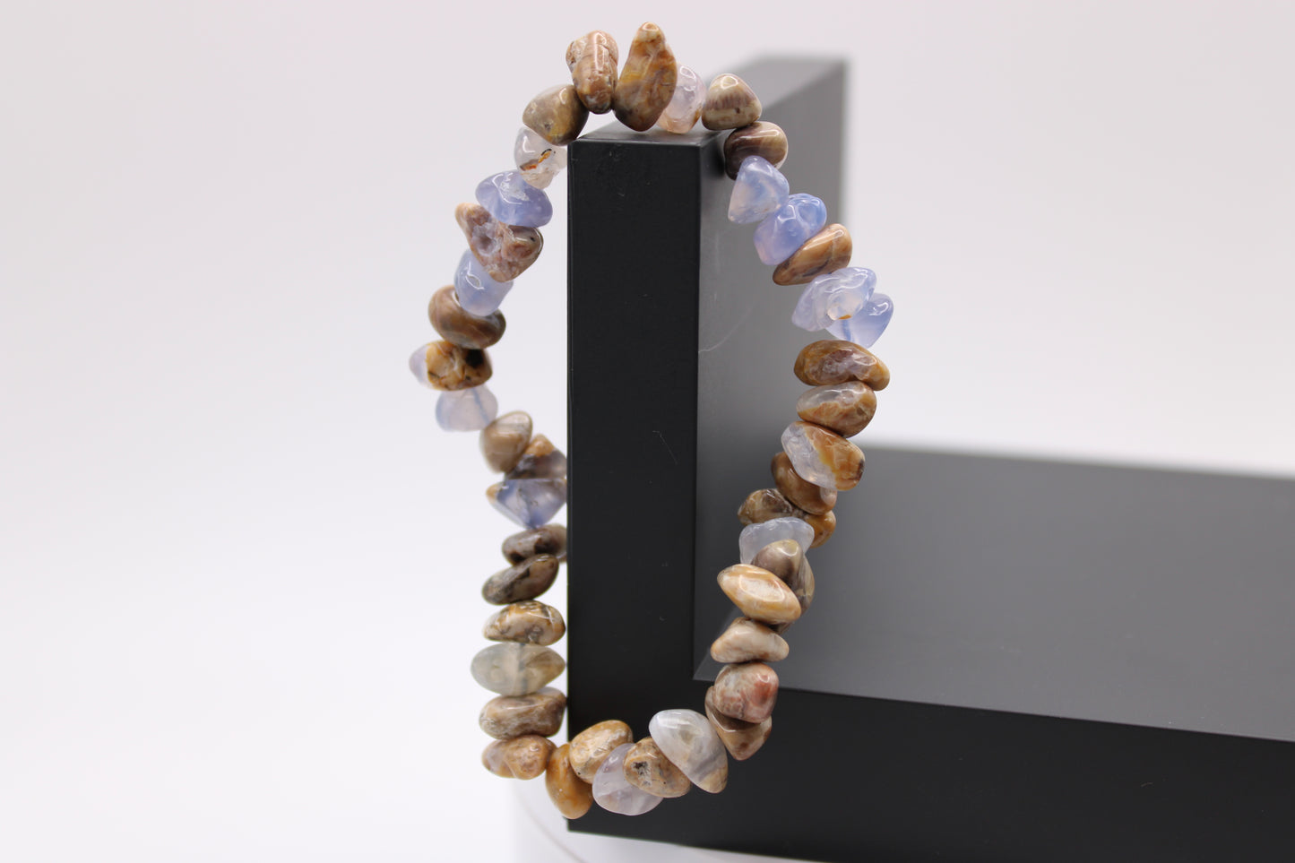 Chip Blue Chalcedony Bracelet