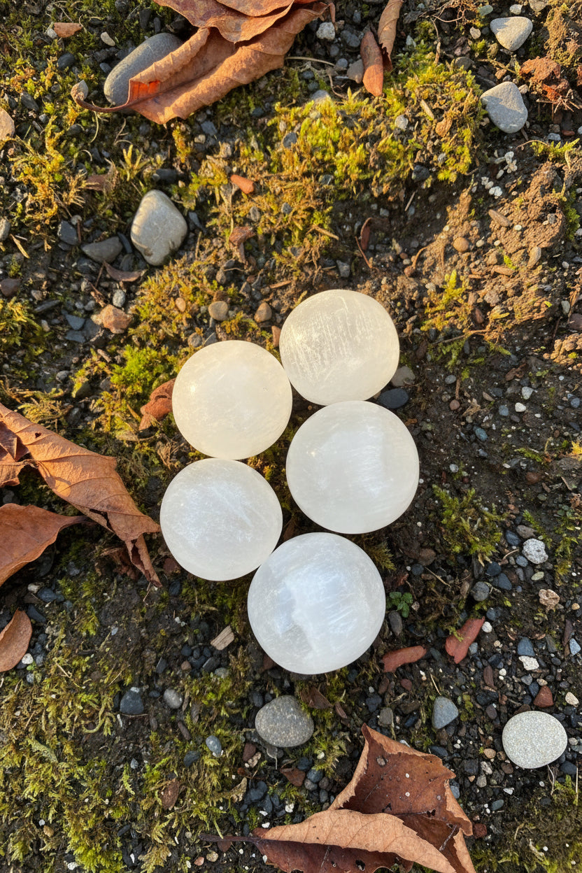 Selenite Mini Spheres