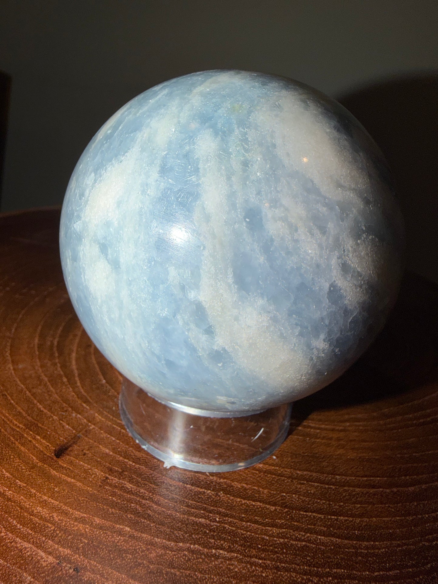 Blue Calcite Sphere