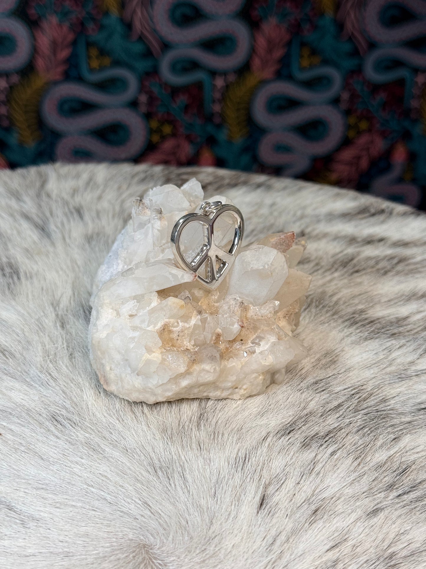 Peace Heart Pendant