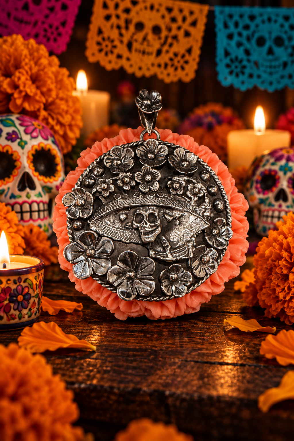 La Catrina Eterna Pendant