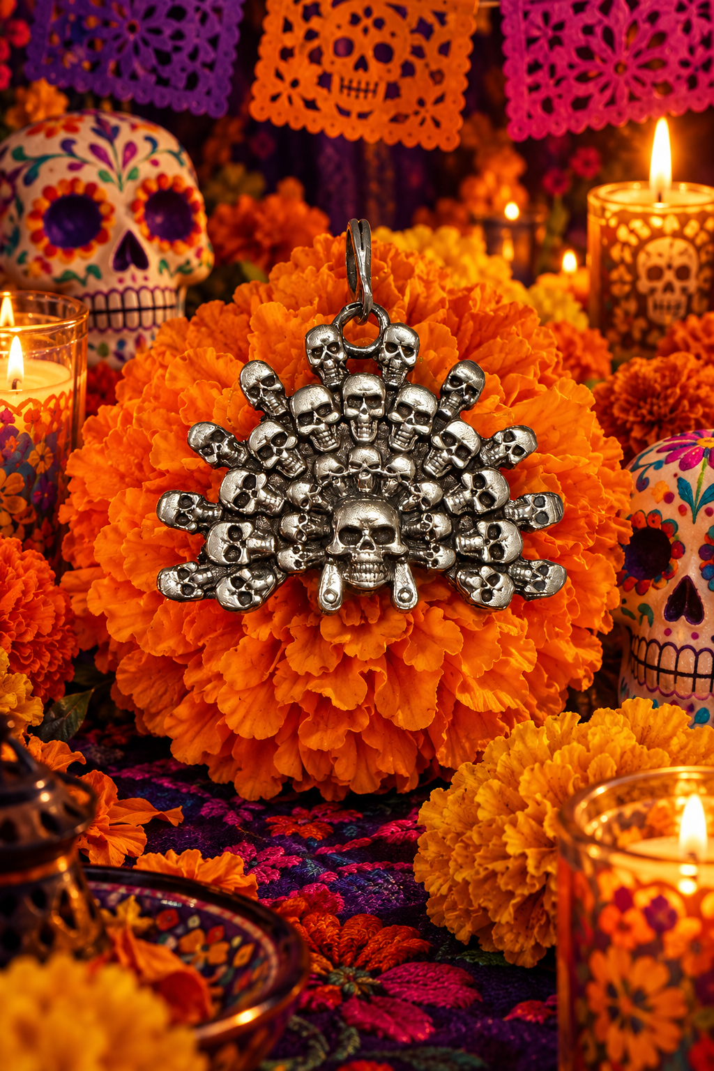 Hasta la Muerte Pendant
