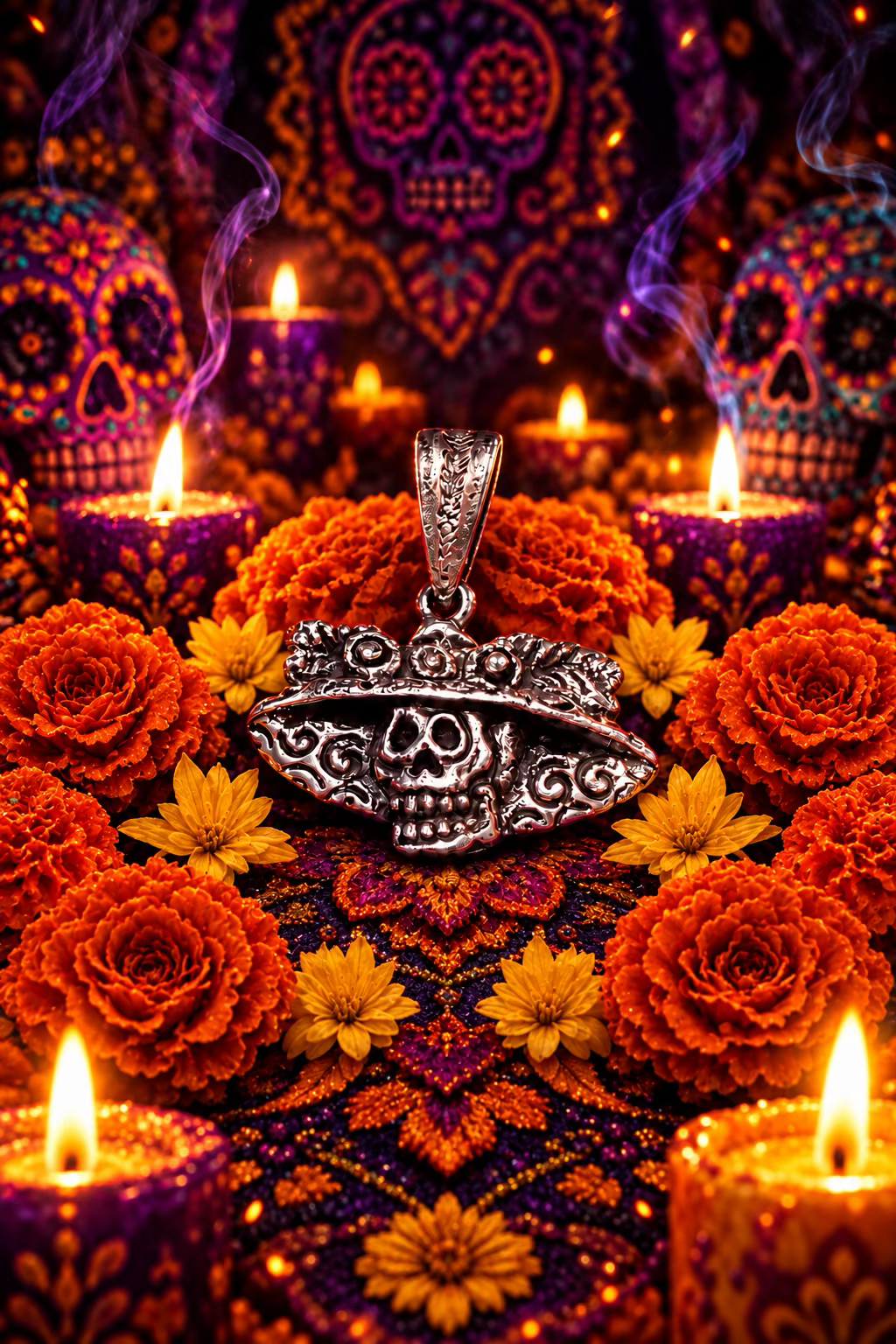 Mini Catrina Pendants