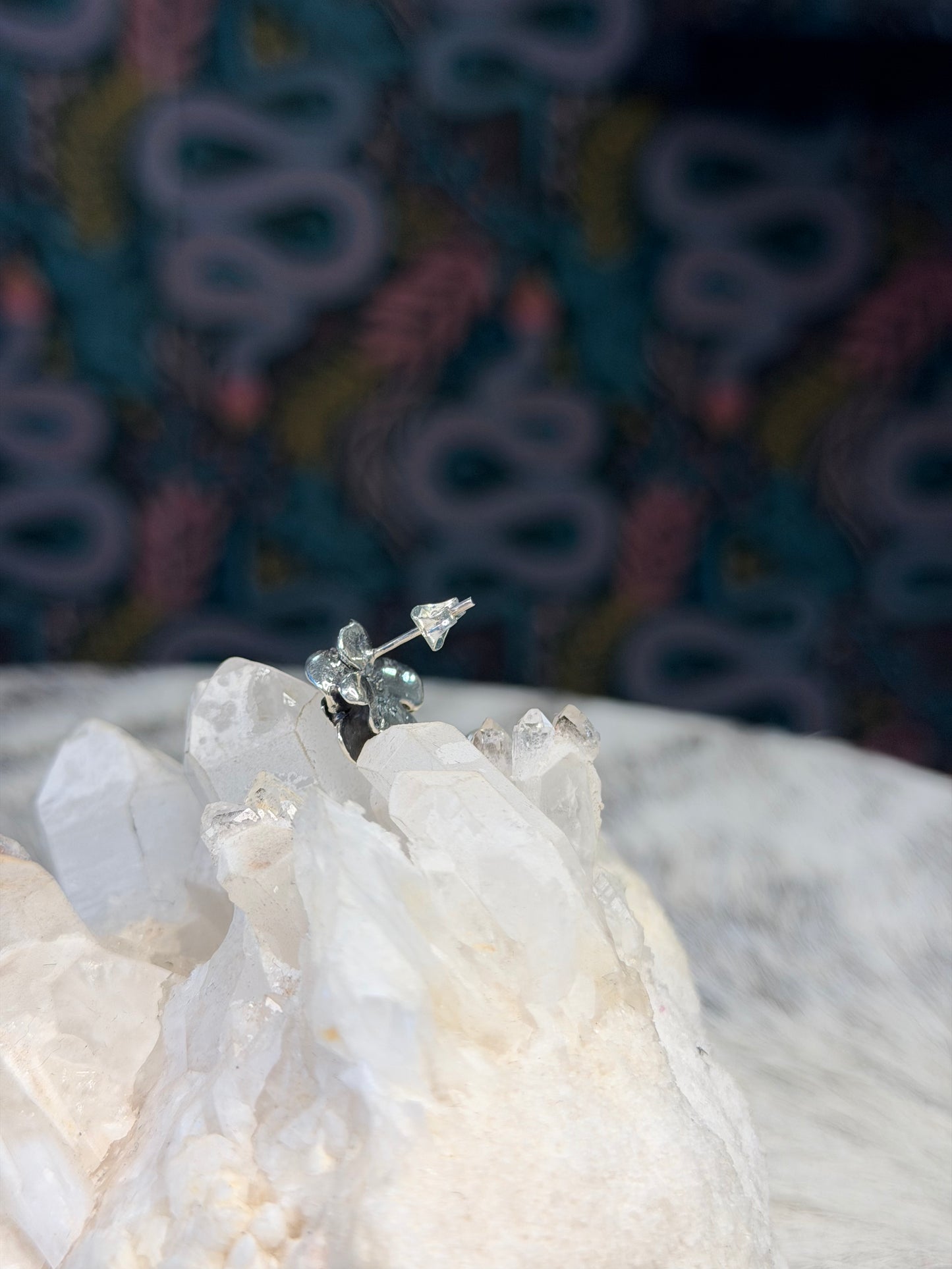 Rose Stud Earring
