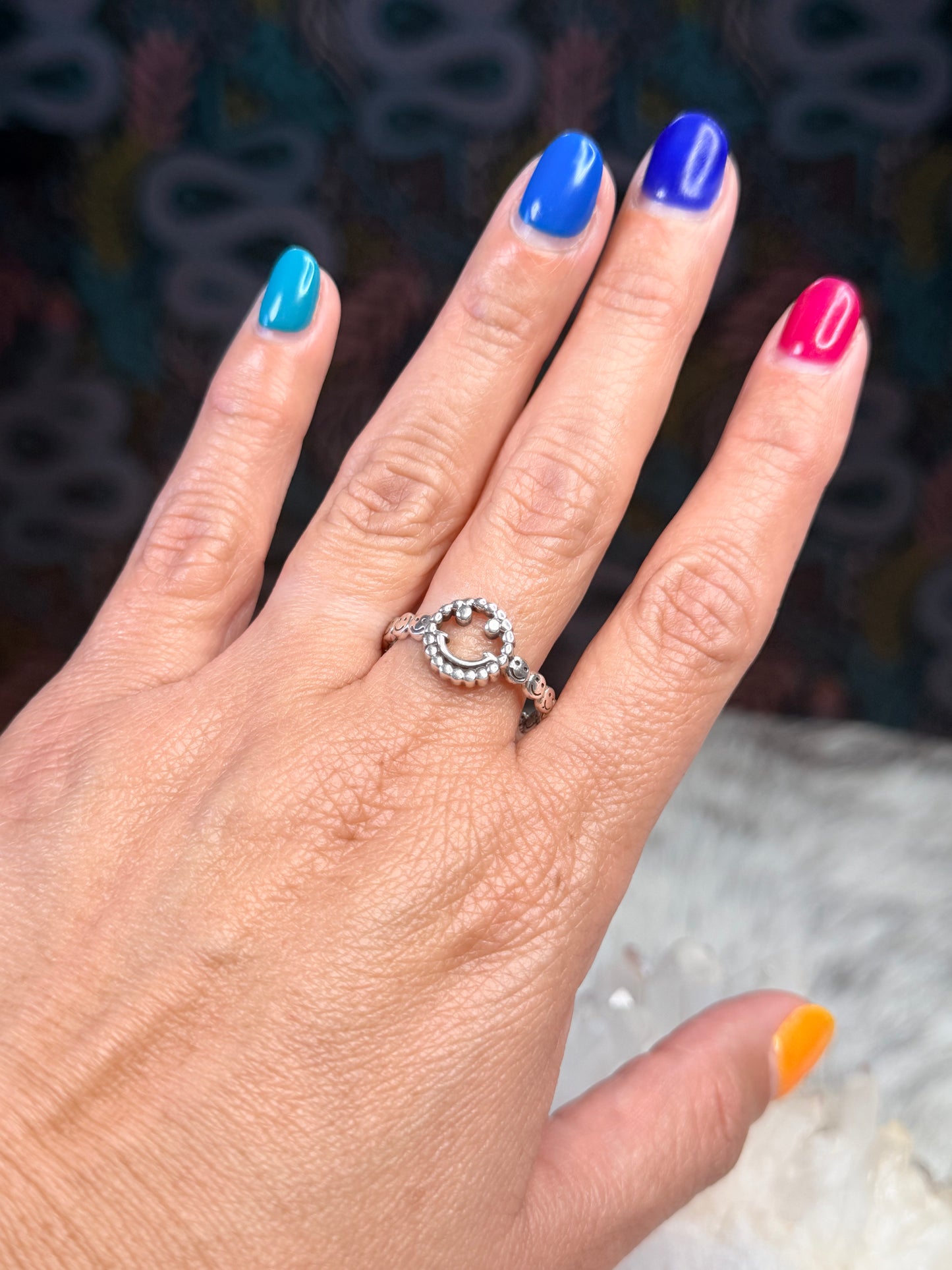 Smiley Face Ring