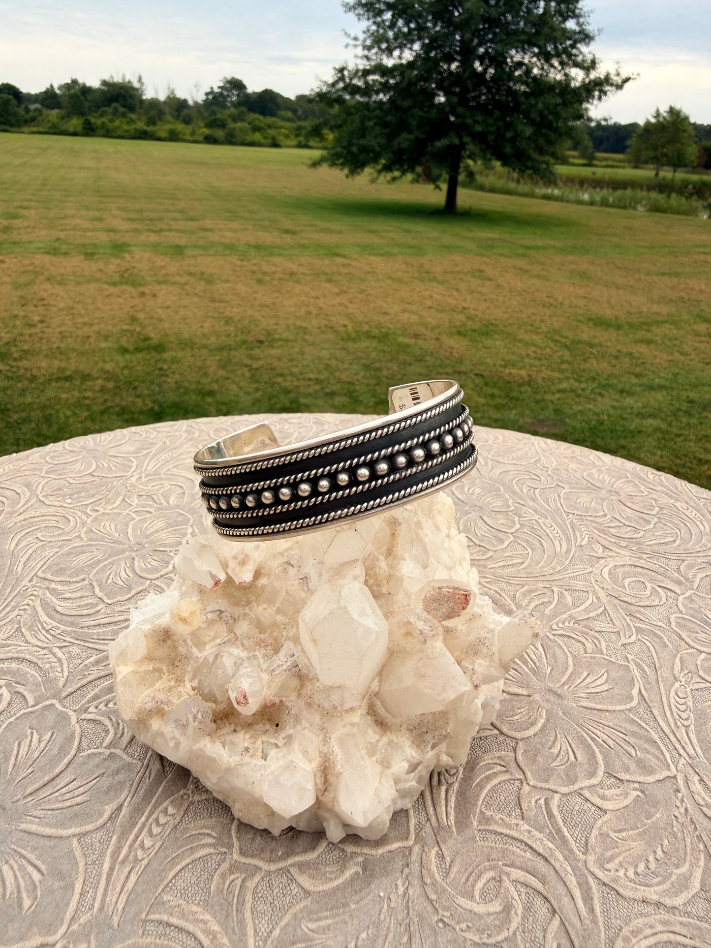 Thick Small Pearl Cuffs