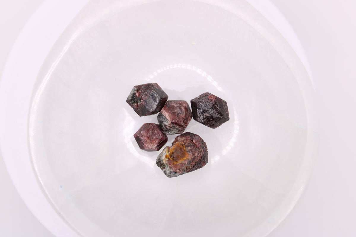 Rough Garnet Crystals