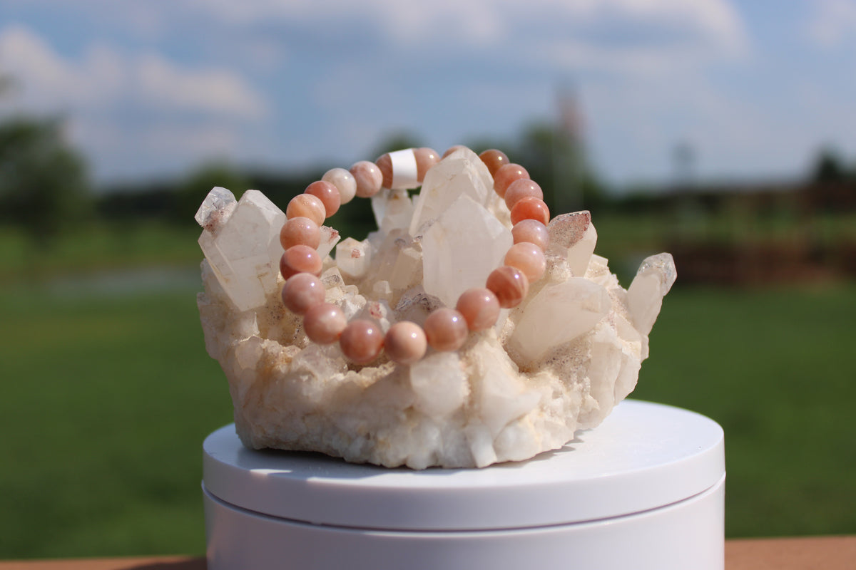 8MM Sunstone Bracelet