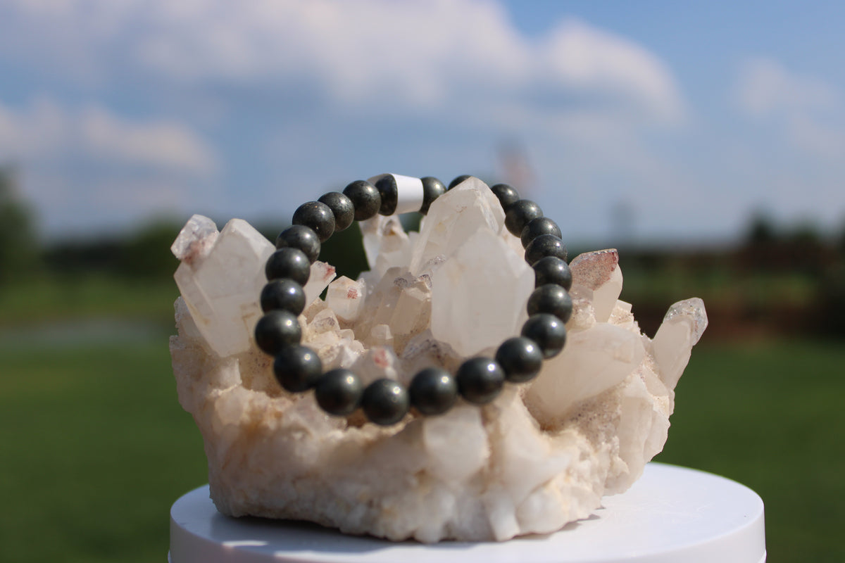 8MM Pyrite Bracelet