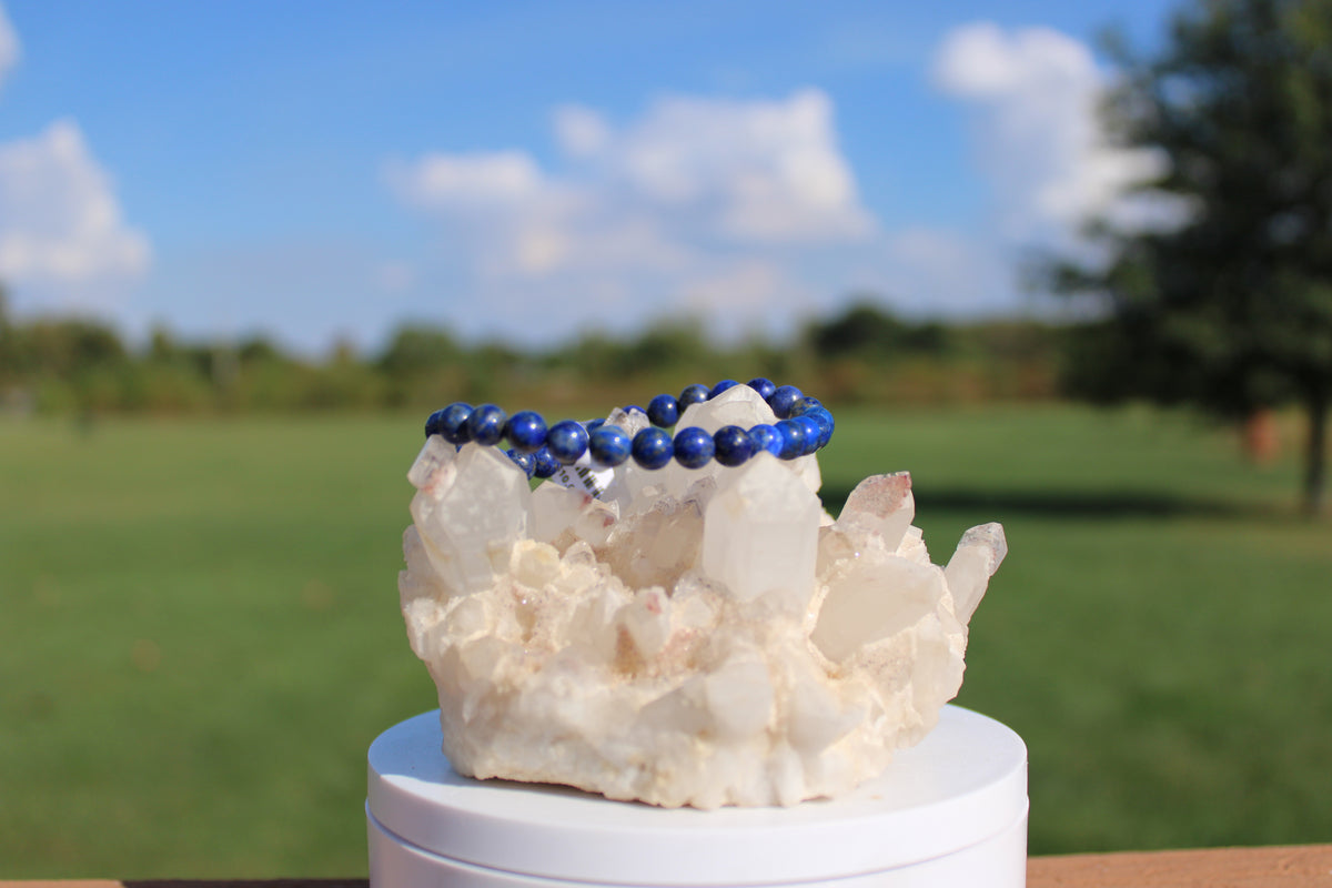 8mm Lapis Lazuli Bracelet