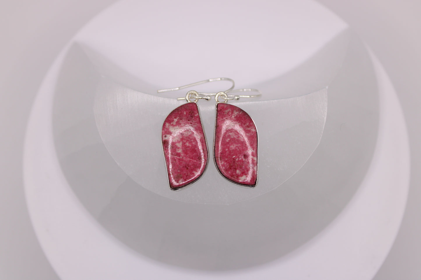 Pink Zoisite Earrings