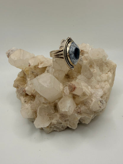 Dendritic Agate Ring