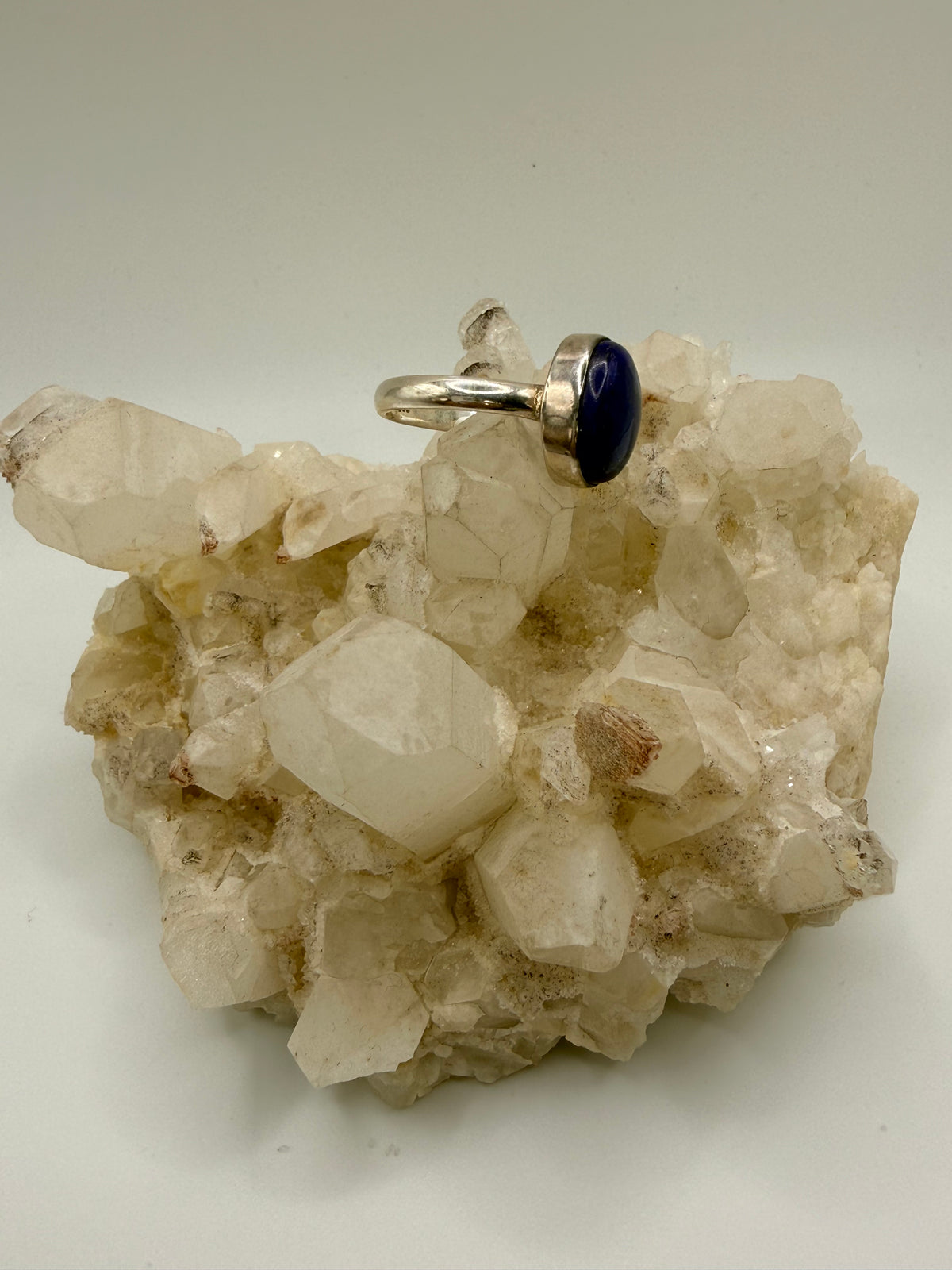 Oval Lapis Lazuli Ring