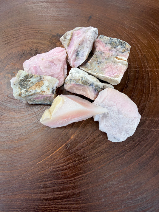 Rough Pink Opal Crystal