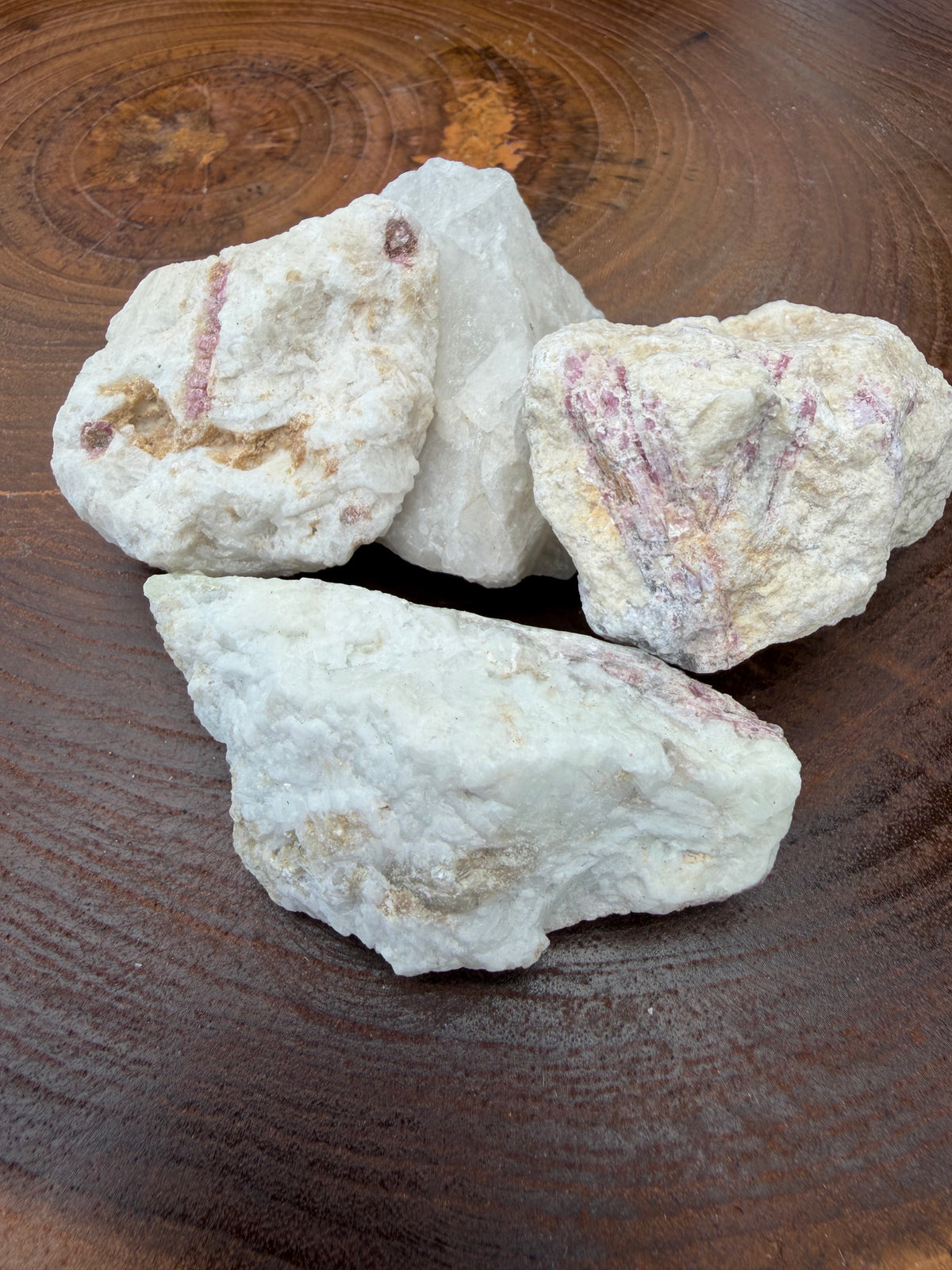 Rough Pink Tourmaline Crystal