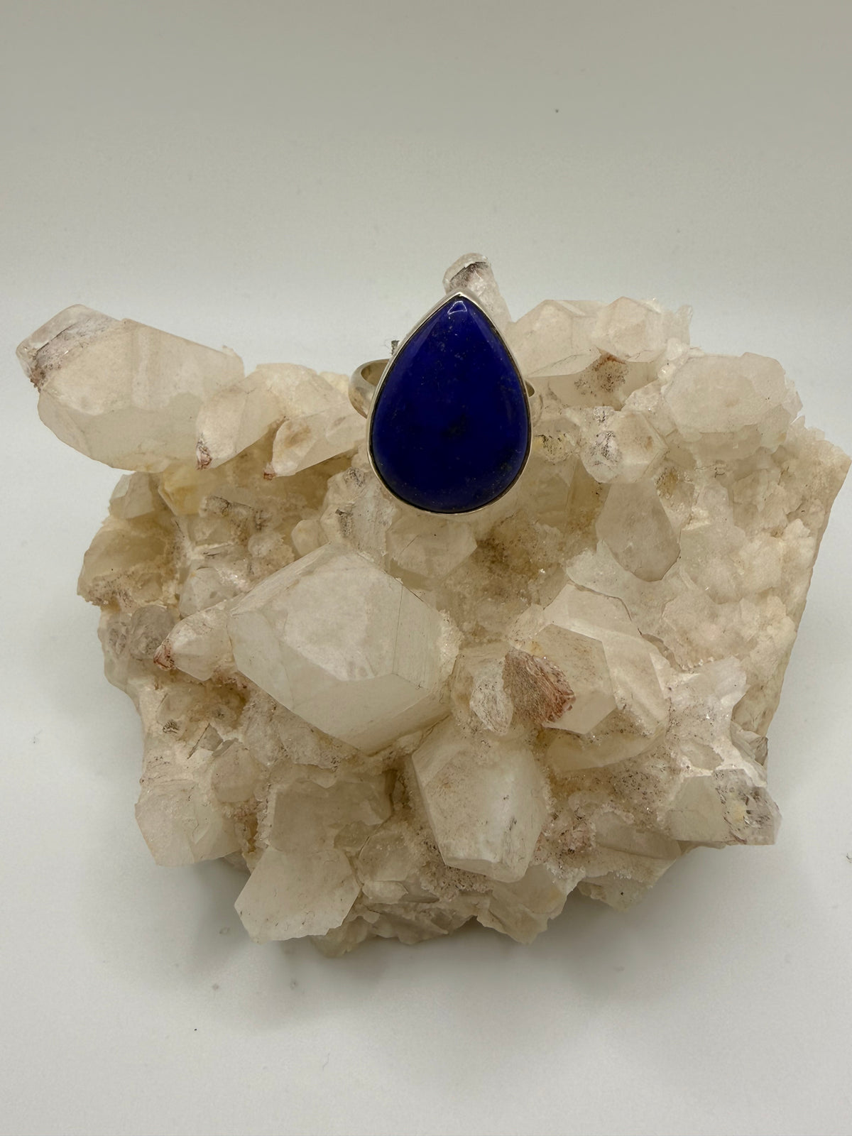 Pearshaped Lapis Lazuli Ring
