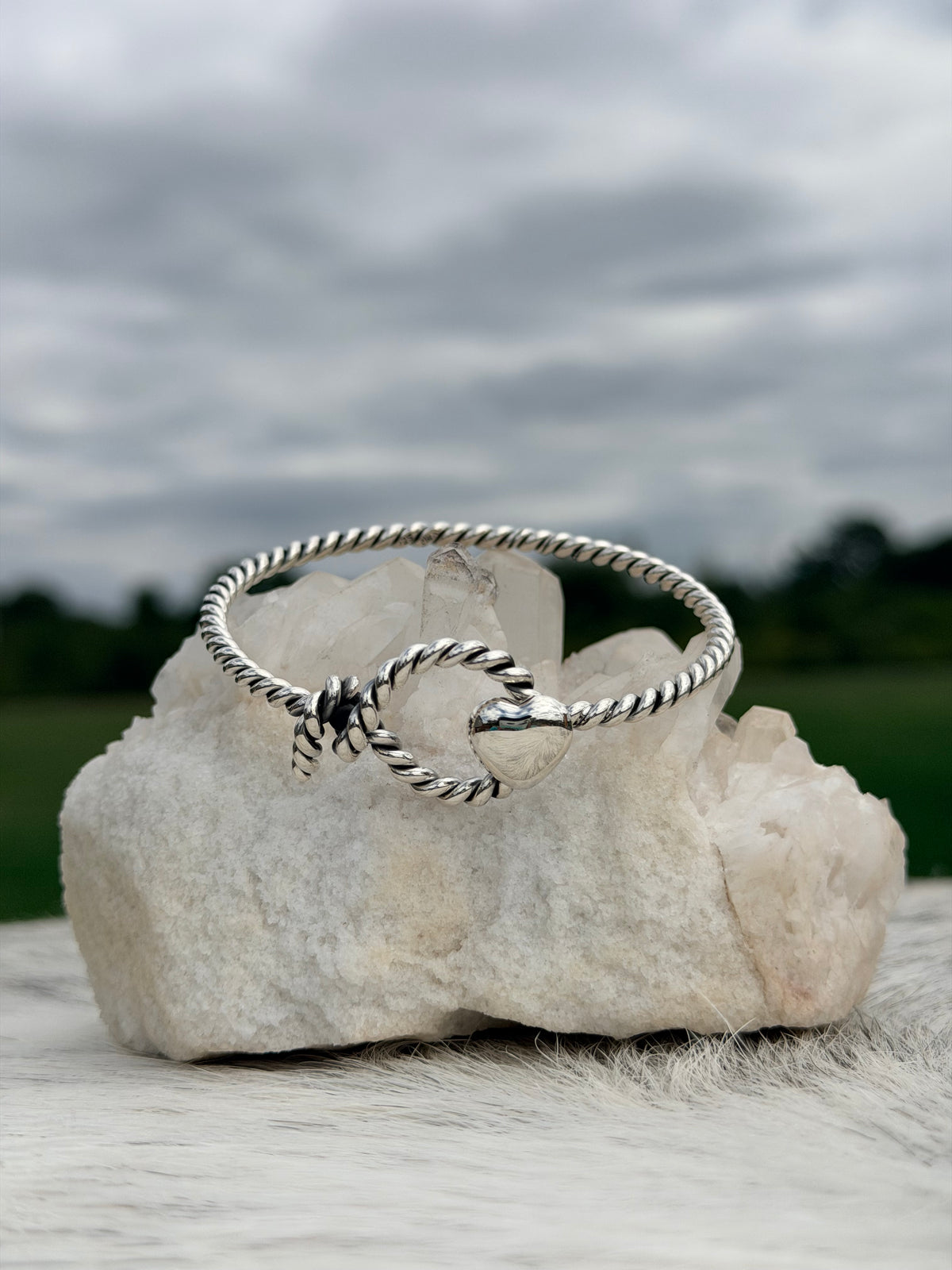 Roper Heart Bangle