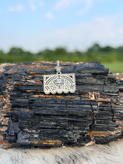 Papel Picado Pendant w/ Chain