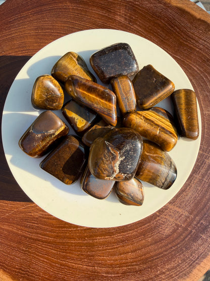 Tumbled Tiger Eye Crystals