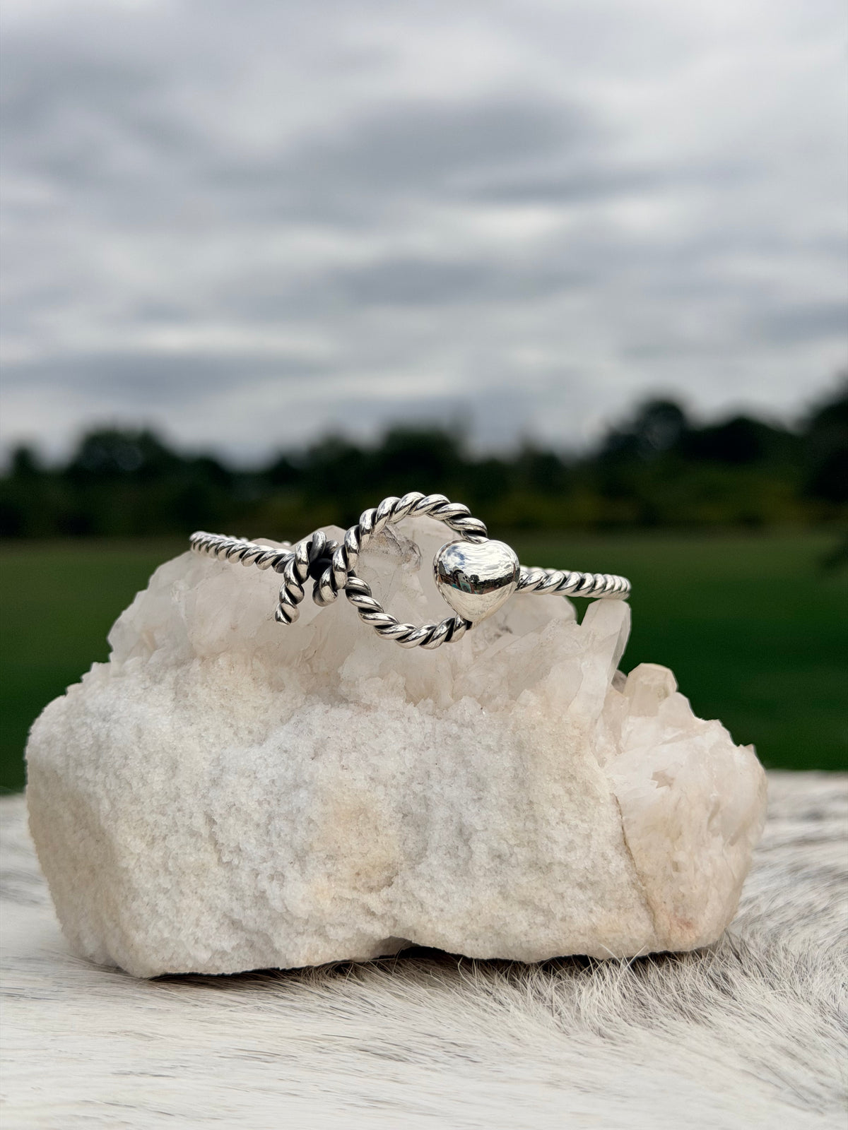 Roper Heart Bangle