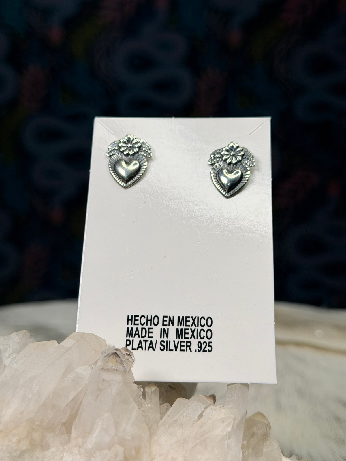 Milagrito Heart Stud Earrings