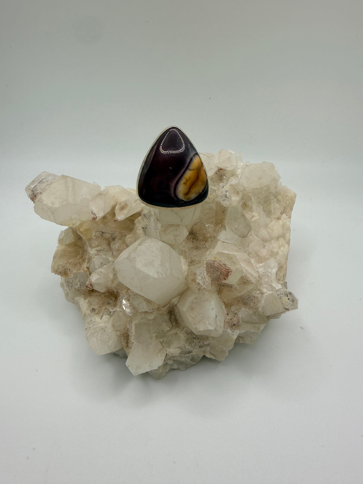 Triangle Mookaite Ring