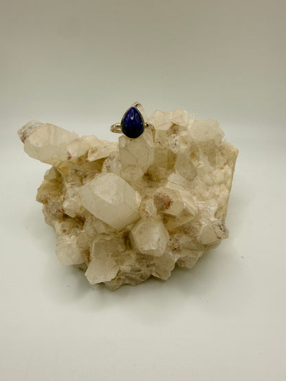 Pearshaped Lapis Lazuli Ring