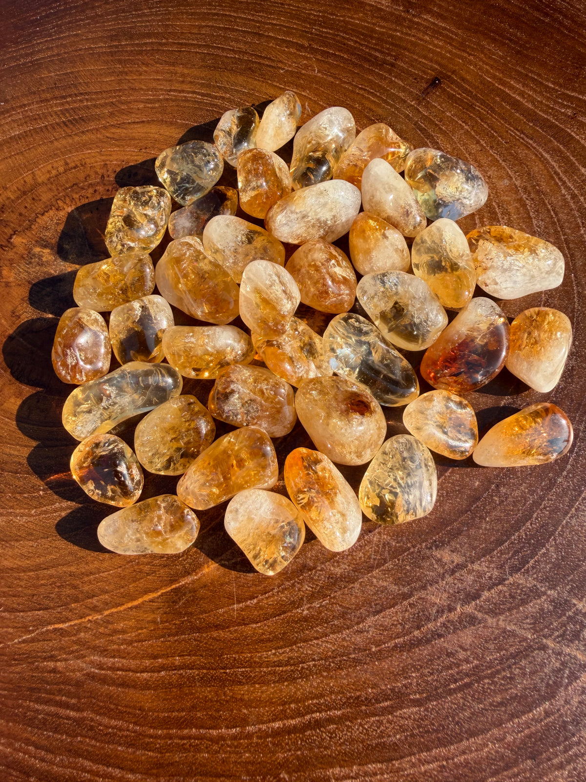 Tumbled Citrine