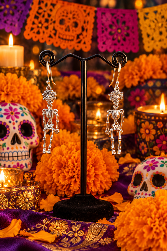 Skeleton Dangle Earrings
