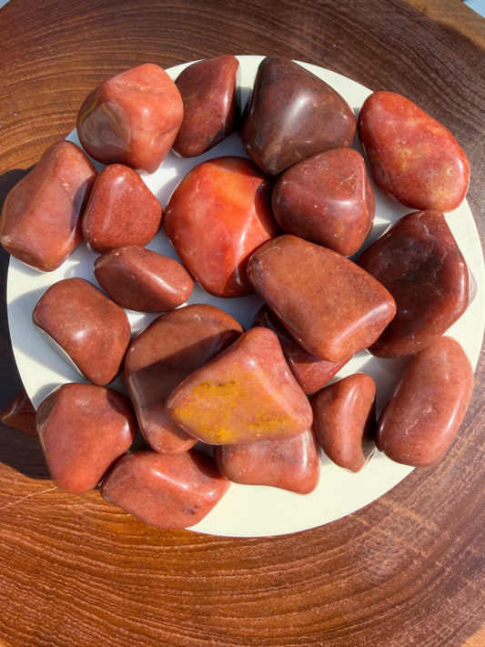 Tumbled Red Aventurine Crystal