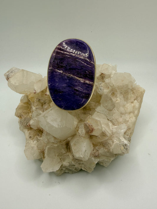 XL Oval Chaorite Ring