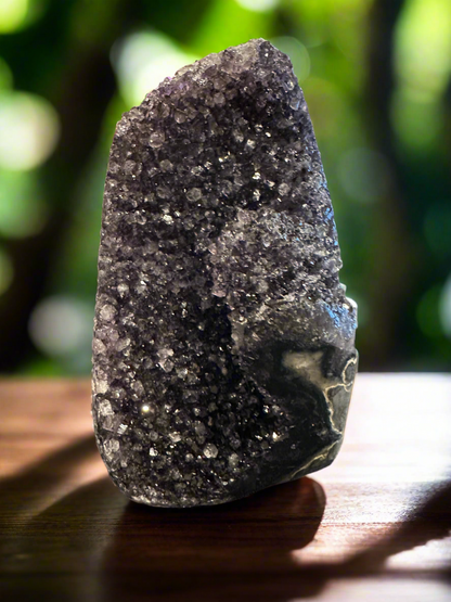 Polished Black Amethyst