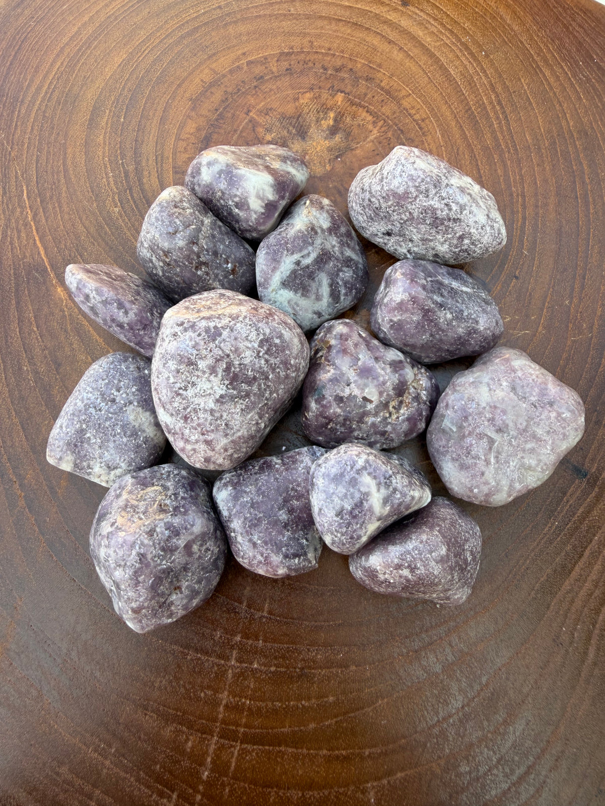 Tumbled Lepidolite Crystal