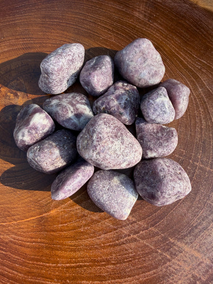 Tumbled Lepidolite Crystal