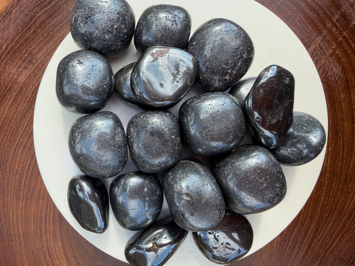 Tumbled Hematite Crystal