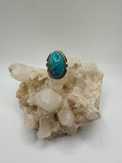 Oval Turquoise Ring
