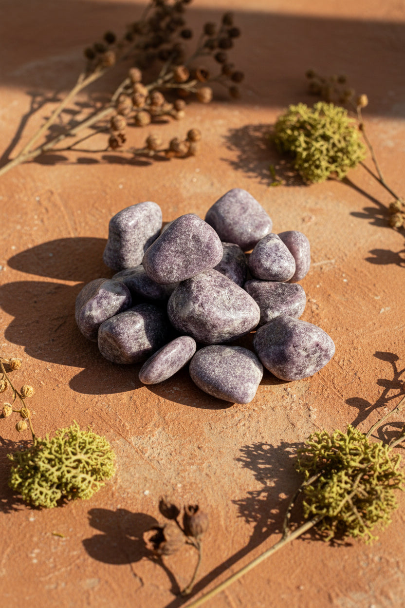 Tumbled Lepidolite Crystal