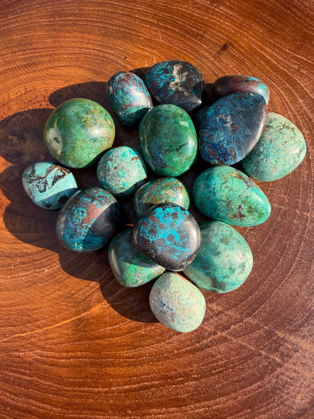 Tumbled Chrysocolla Crystal