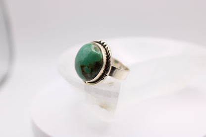 Circle Variscite Ring