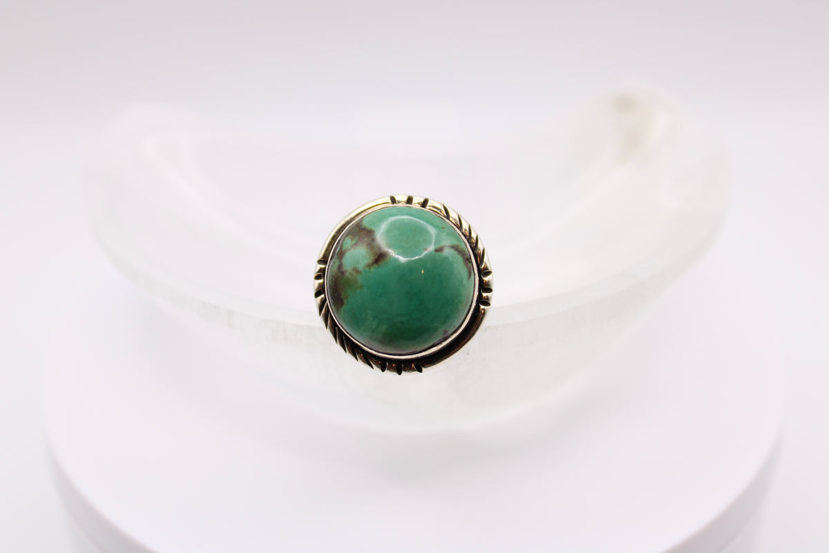 Circle Variscite Ring