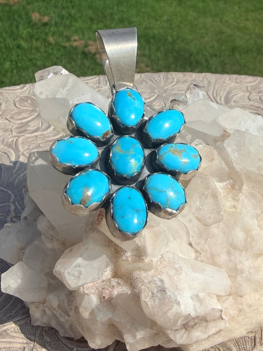 Betty Tom Flower Cluster Pendant