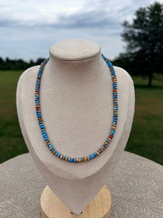 Spiny Turquoise Necklace