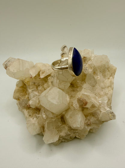 Pearshaped Lapis Lazuli Ring