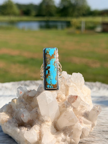 Turquoise Bar Ring