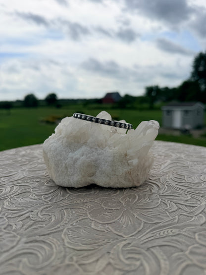 Thin Starburst Cuff