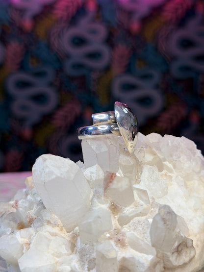 Hammered Heart Ring