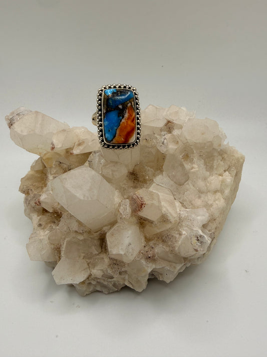 Rectangle Spiny Oyster Ring
